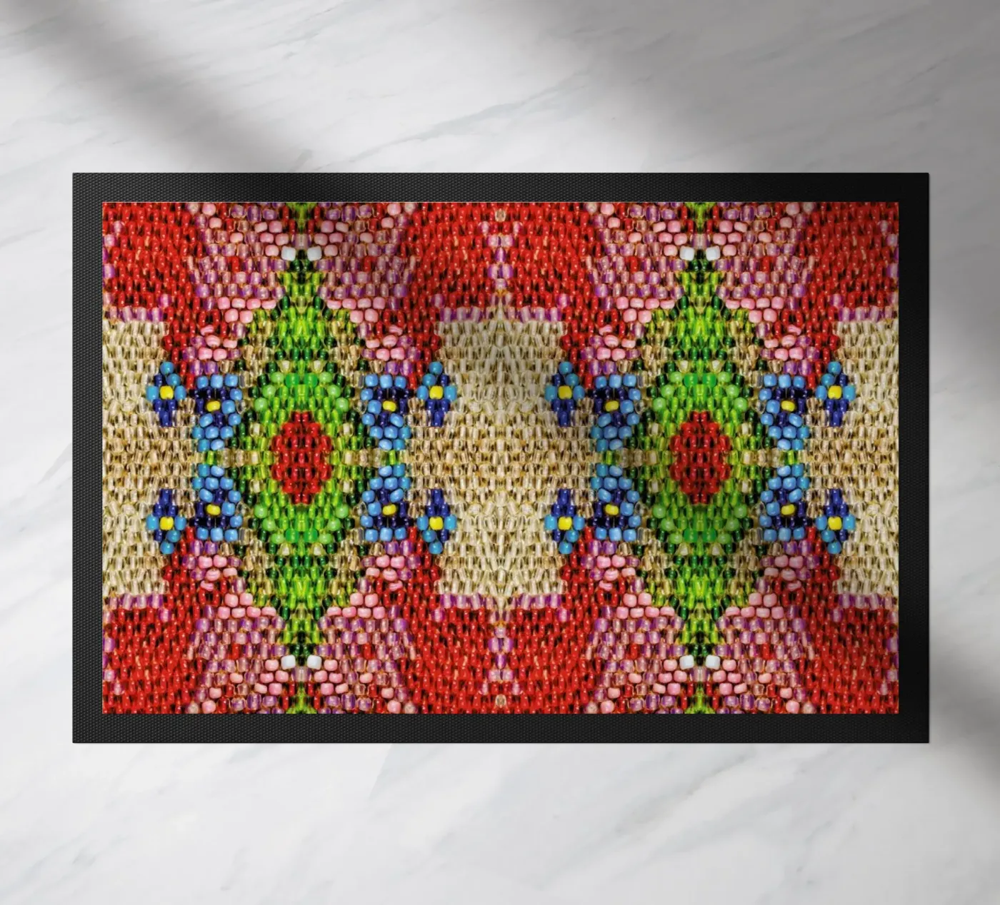 Pearl Pattern doormat by Curious Collections by Marielle Leenders