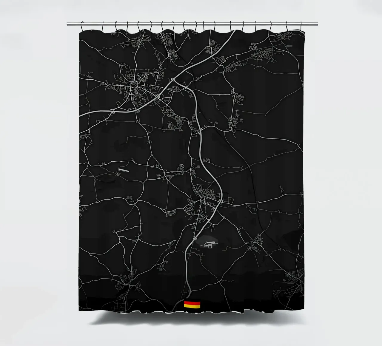 Pfaffenhofen DE shower curtain by Christopher Adams