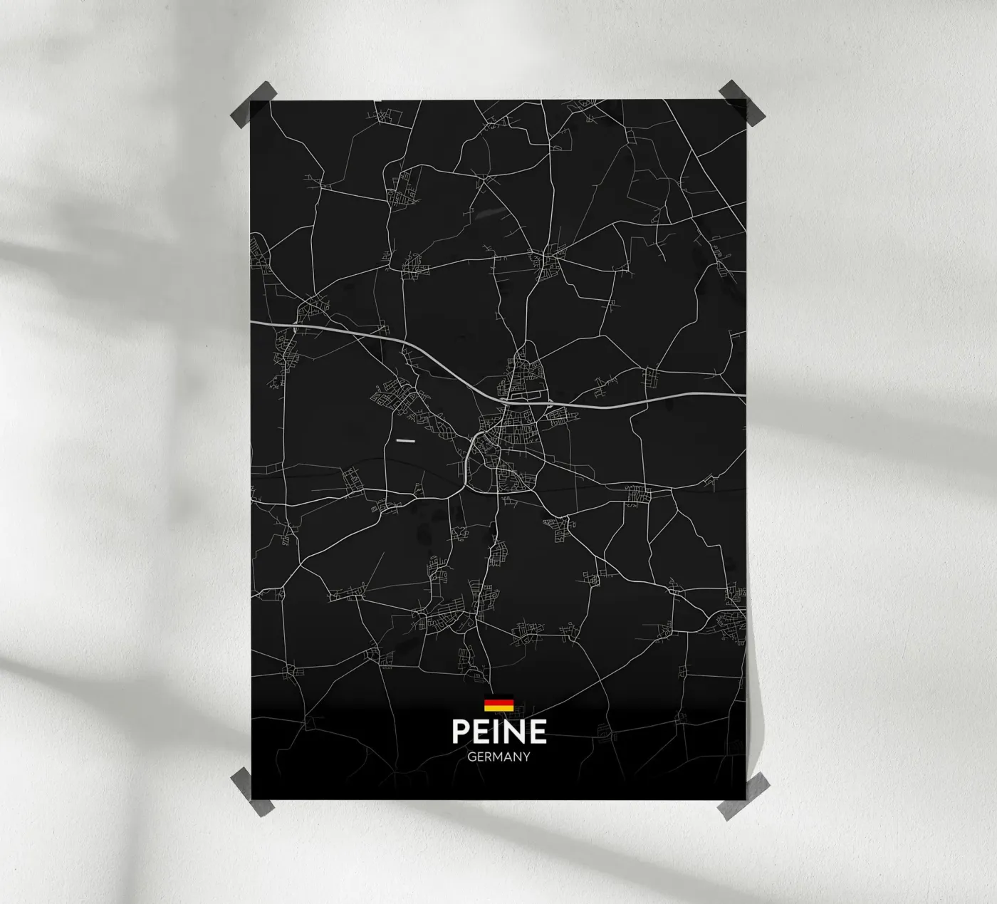 Peine DE poster da Christopher Adams