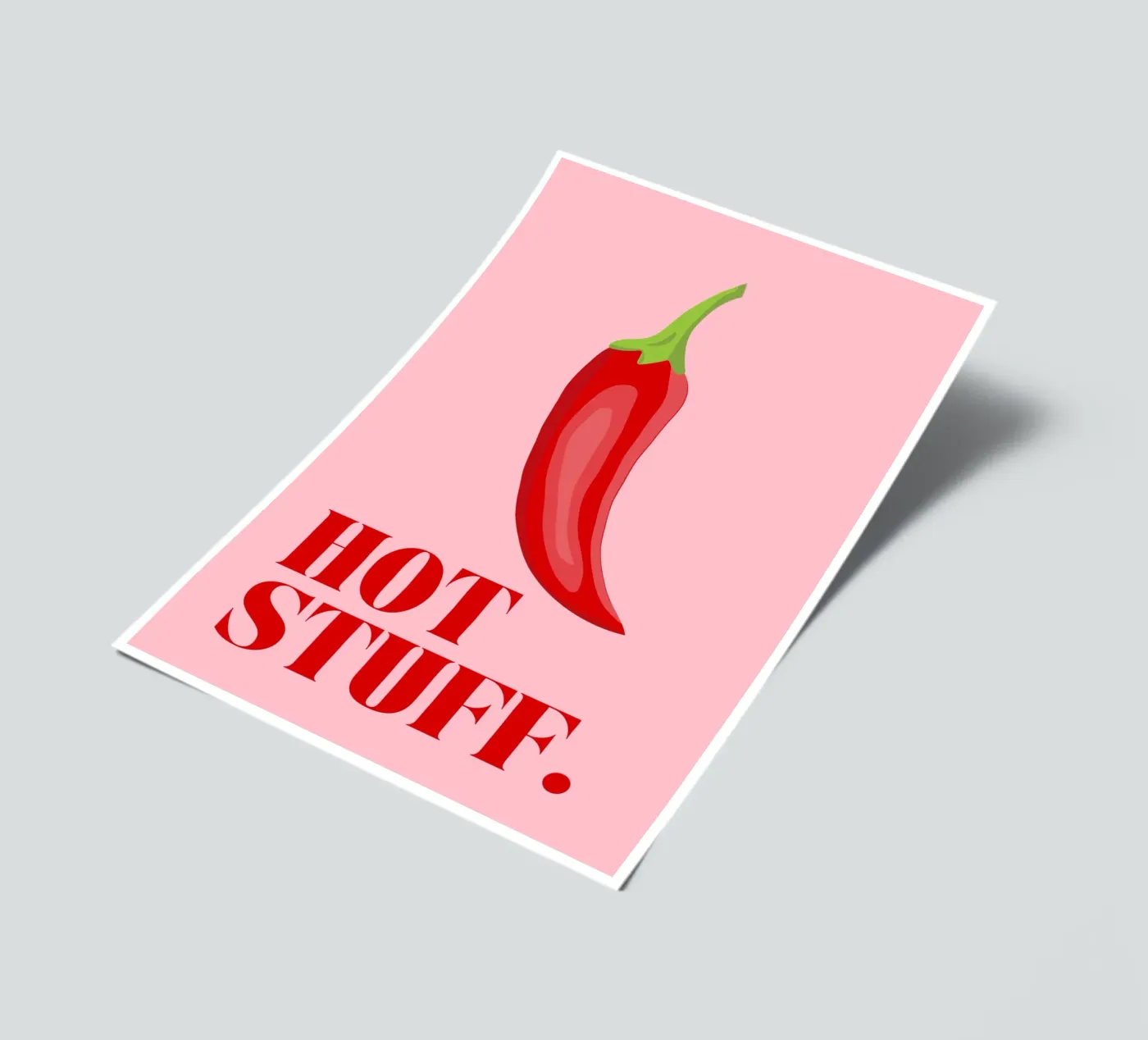 Hot Stuff sticker sheet by thewalllab