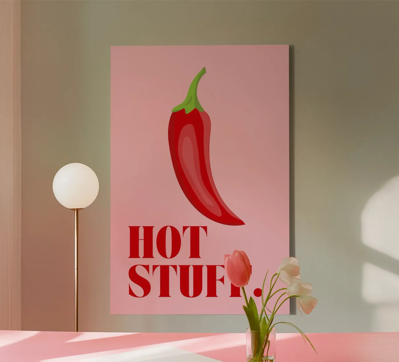 Hot Stuff tela da thewalllab