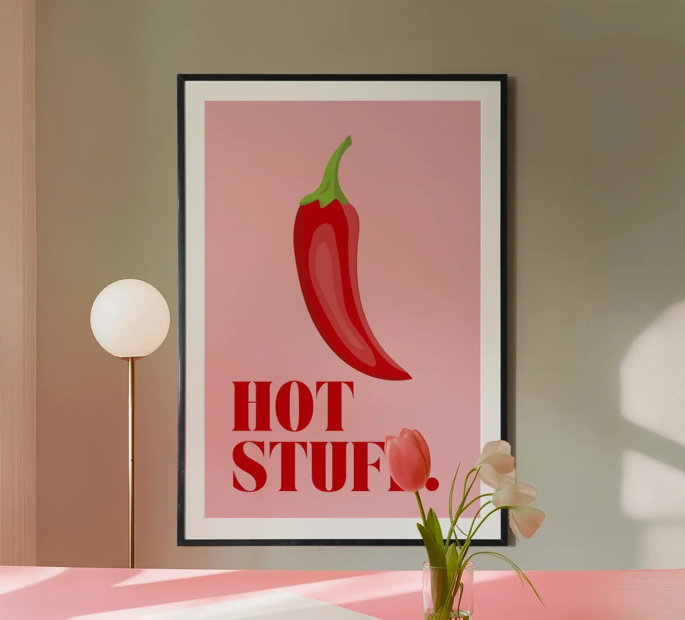 Hot Stuff poster by thewalllab