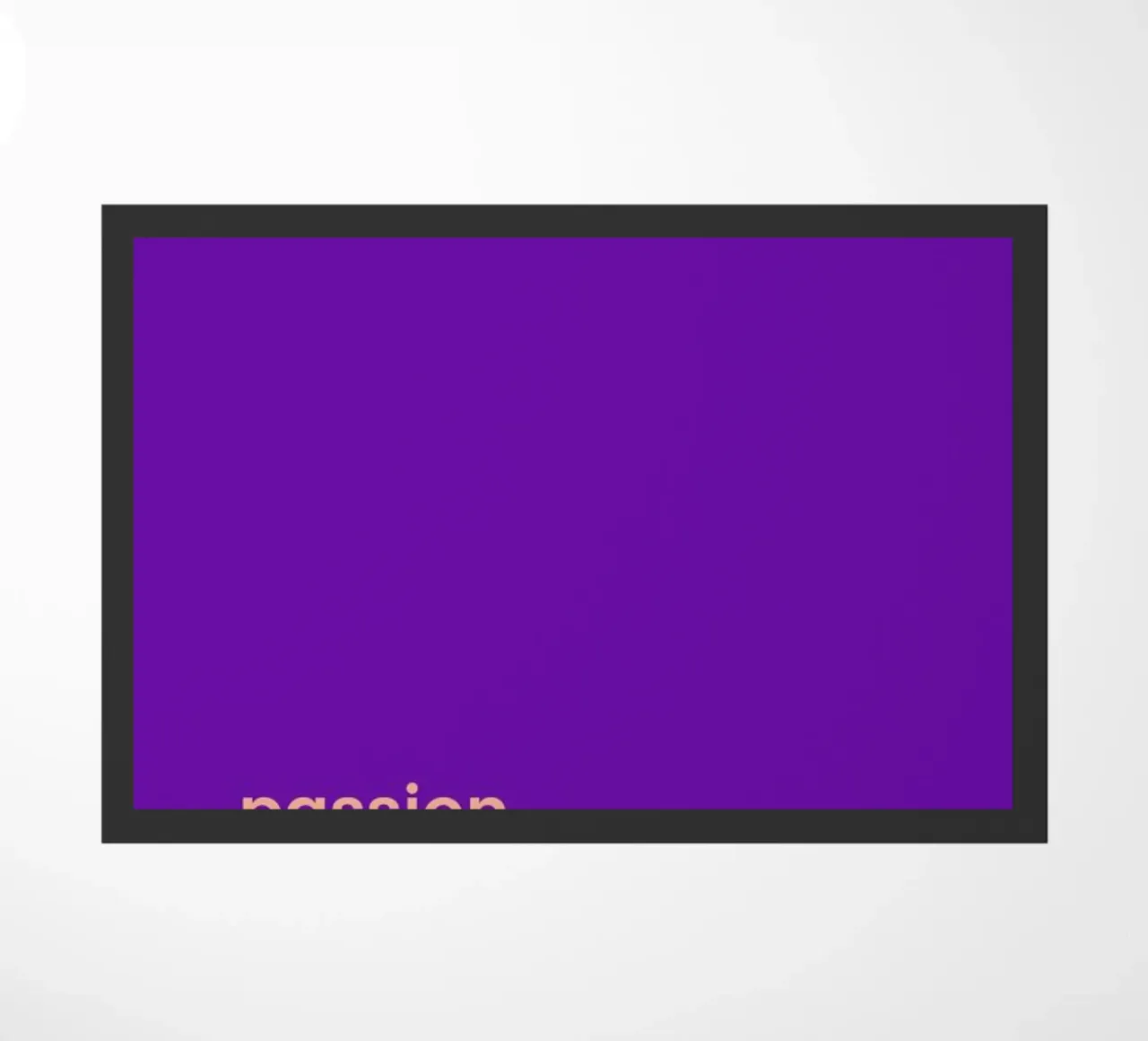 For Lovers doormat by Studio One