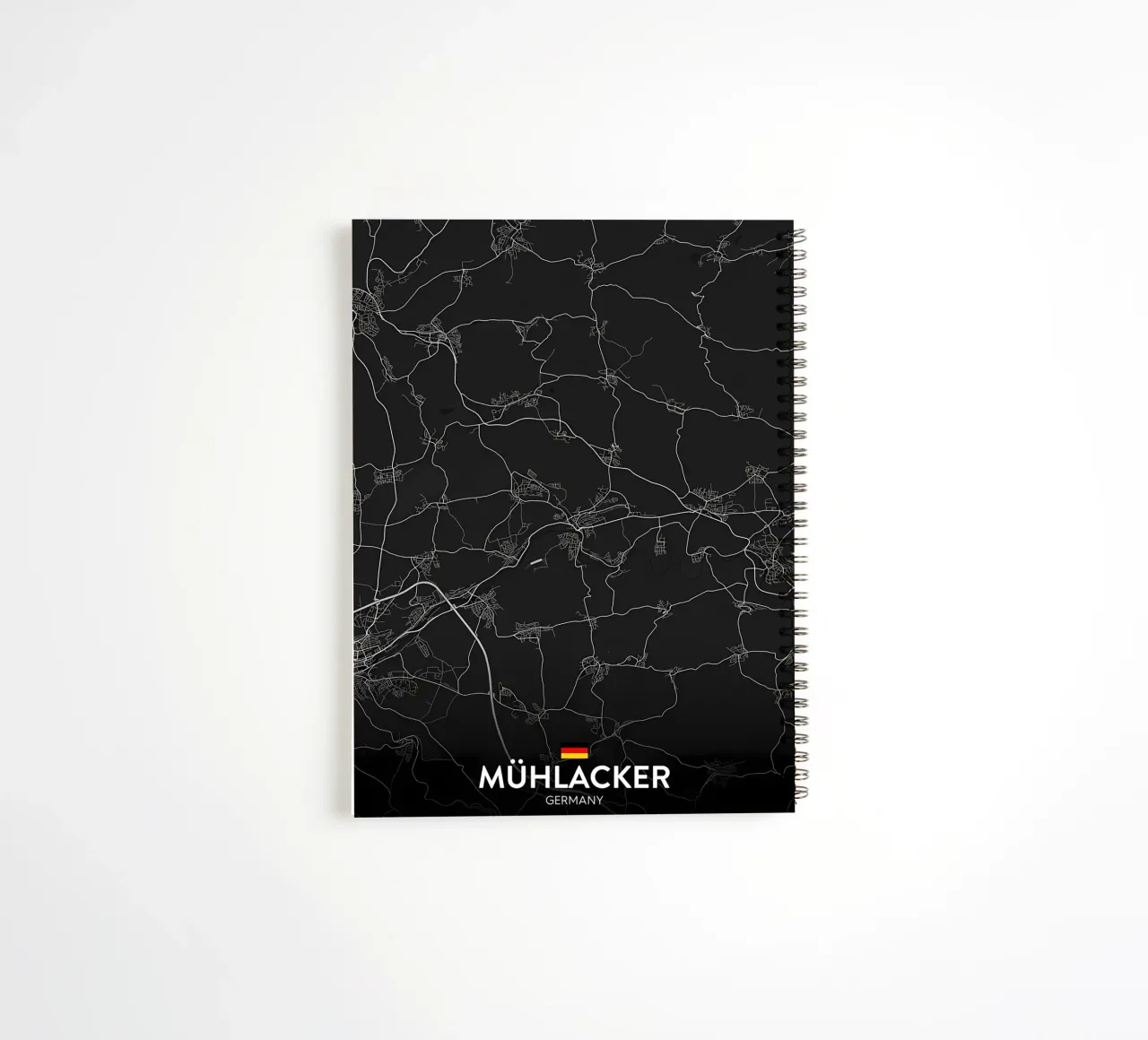 Muhlacker DE spiral notebook by Christopher Adams