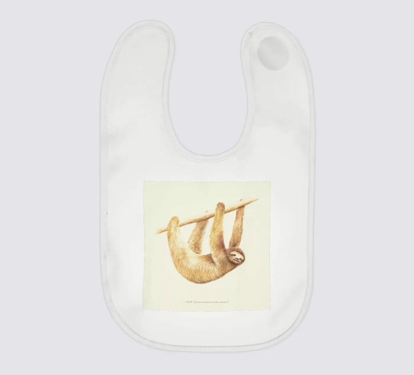 Sloth bavoir de Florent Bodart