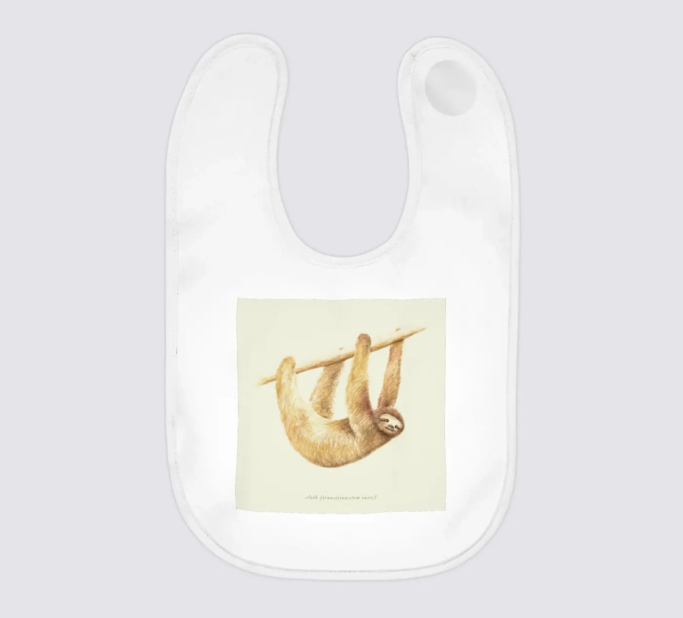 Sloth bavoir de Florent Bodart
