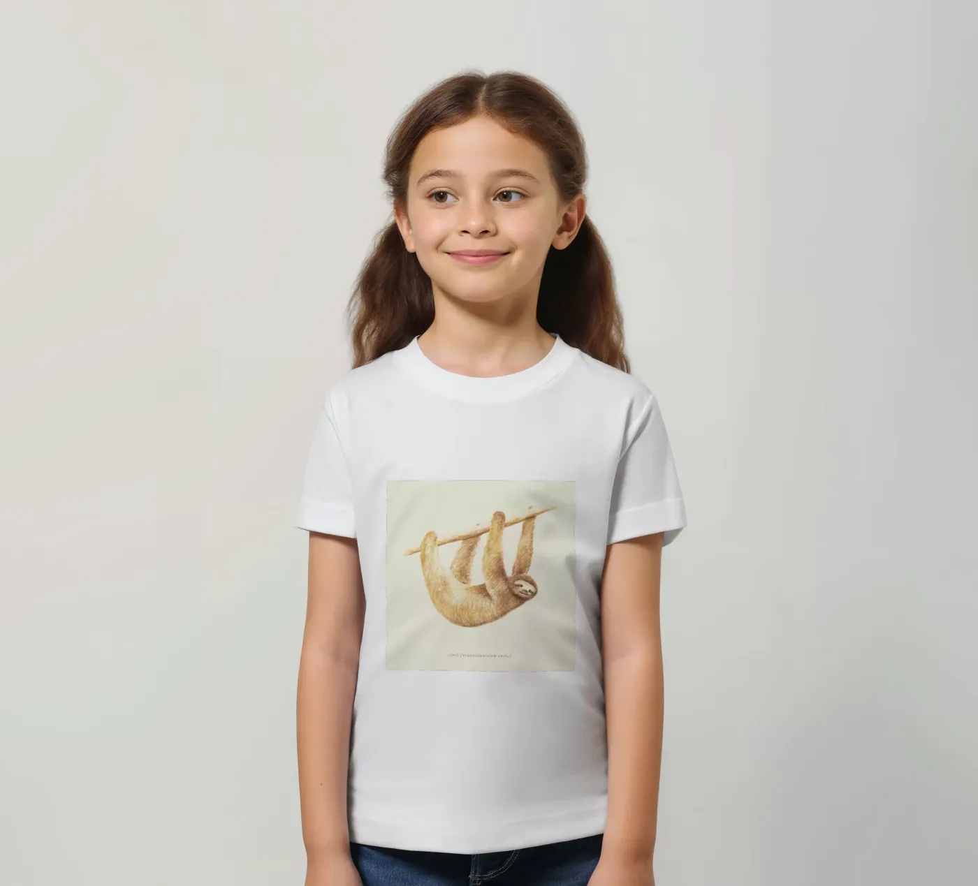 Sloth kinder t-shirt van Florent Bodart