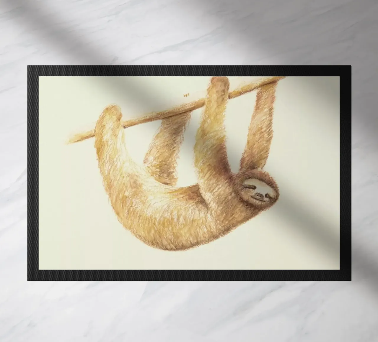 Sloth deurmat van Florent Bodart