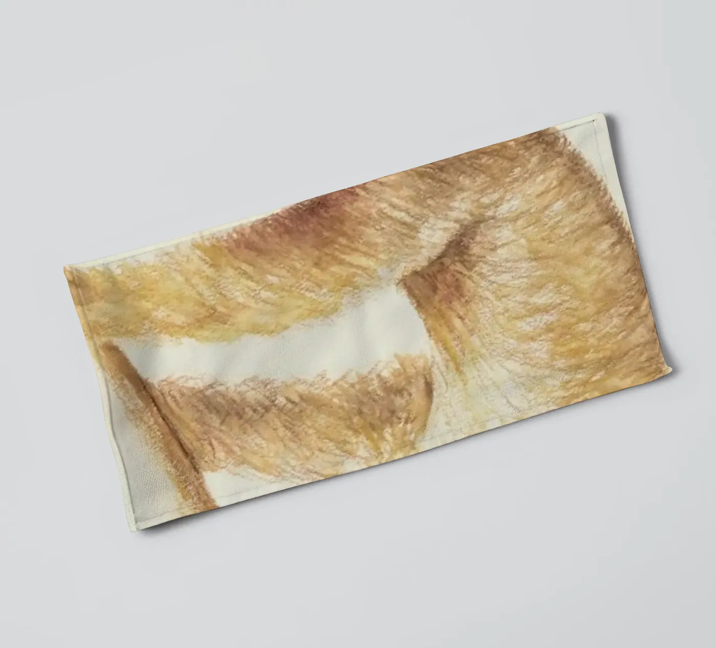 Sloth towel by Florent Bodart