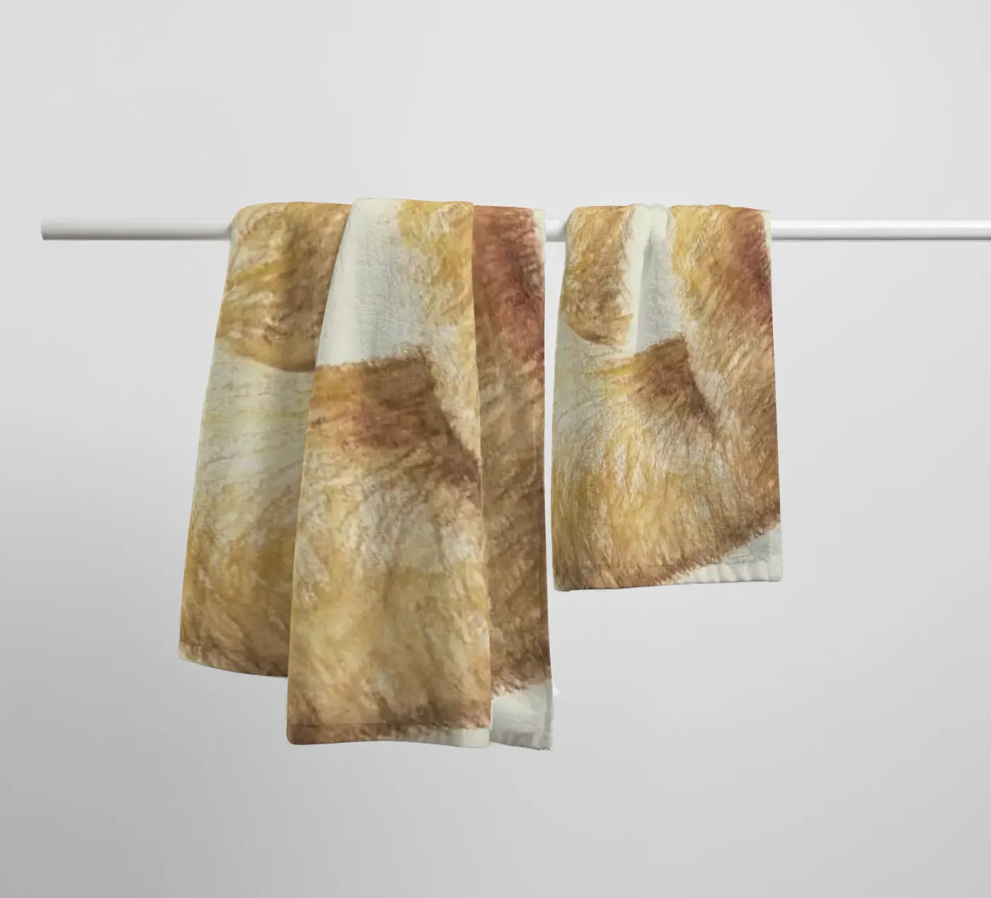 Sloth towel by Florent Bodart