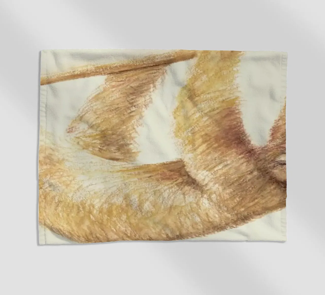 Sloth beach towel by Florent Bodart