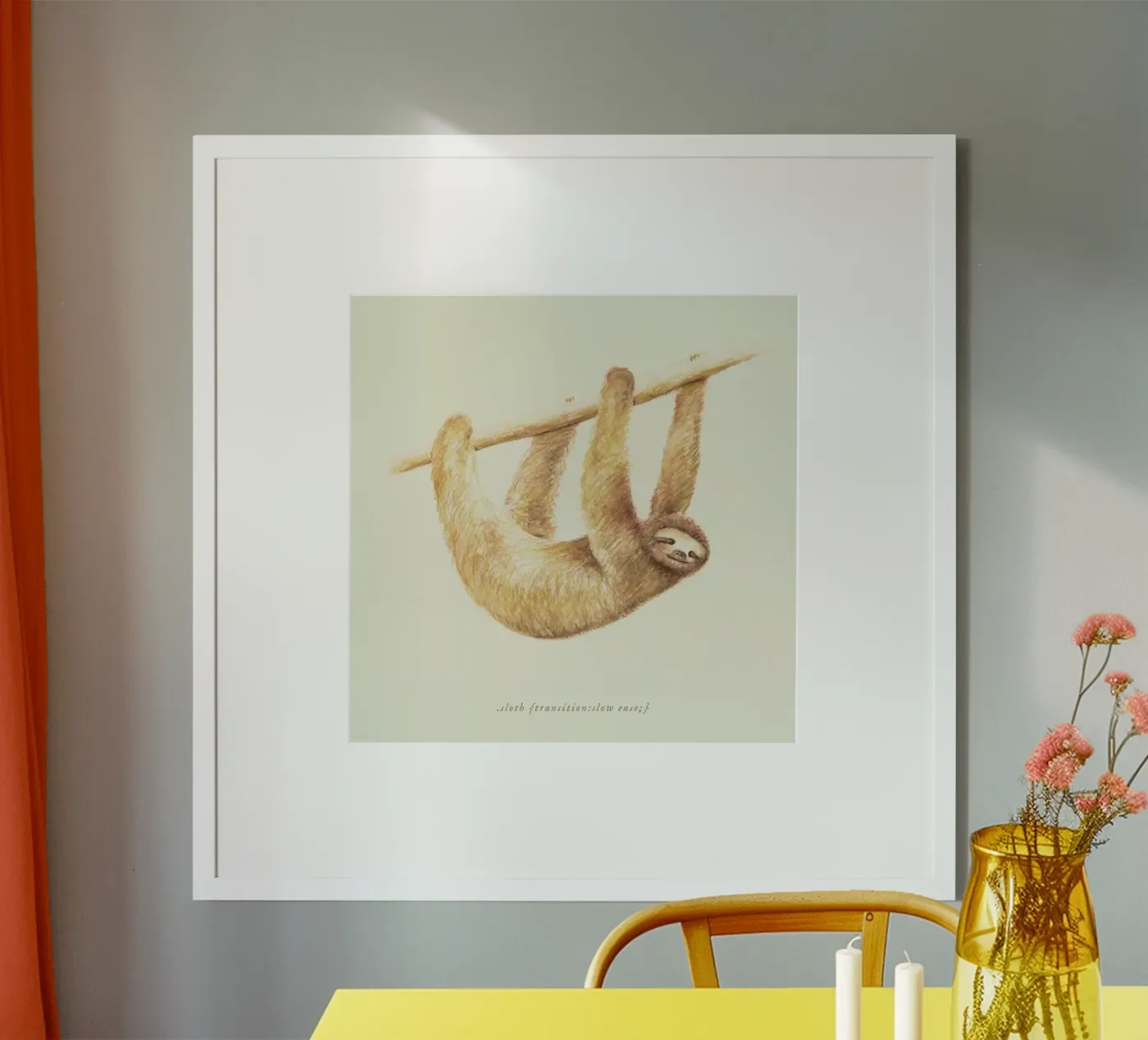 Sloth poster da Florent Bodart