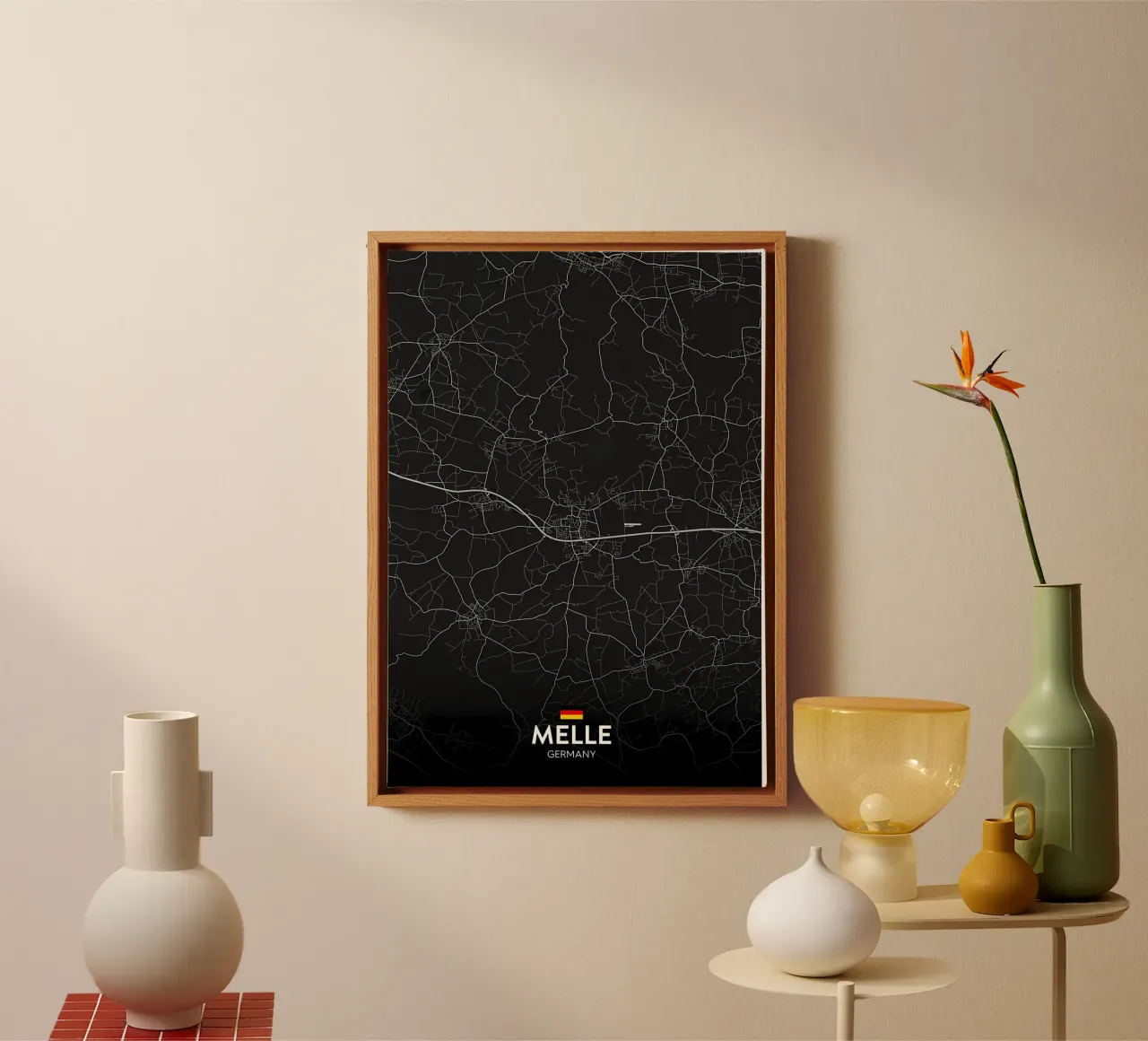 Melle DE canvas by Christopher Adams