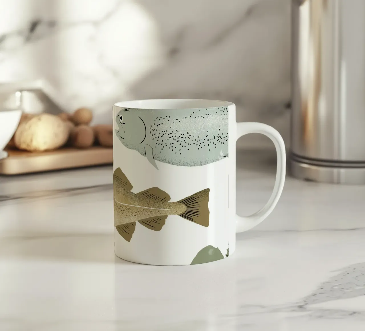 Pesce tazza in ceramica da miriamkross