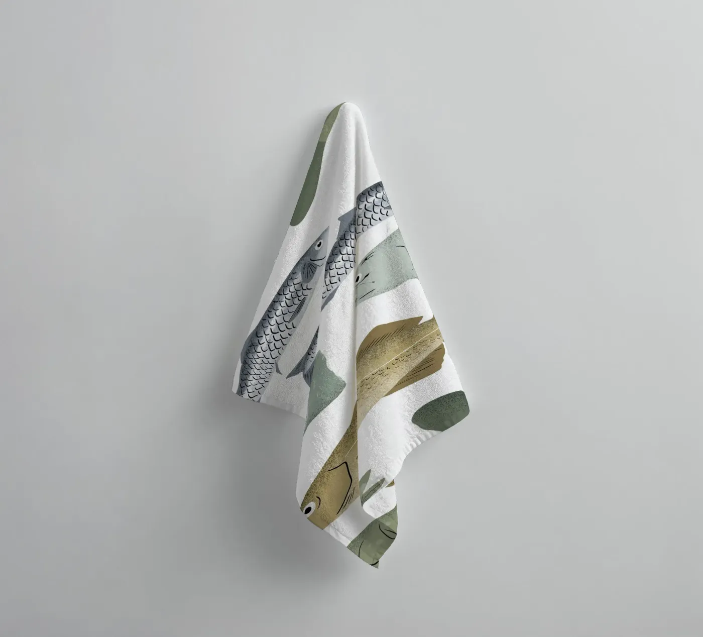Vis badhanddoek van miriamkross