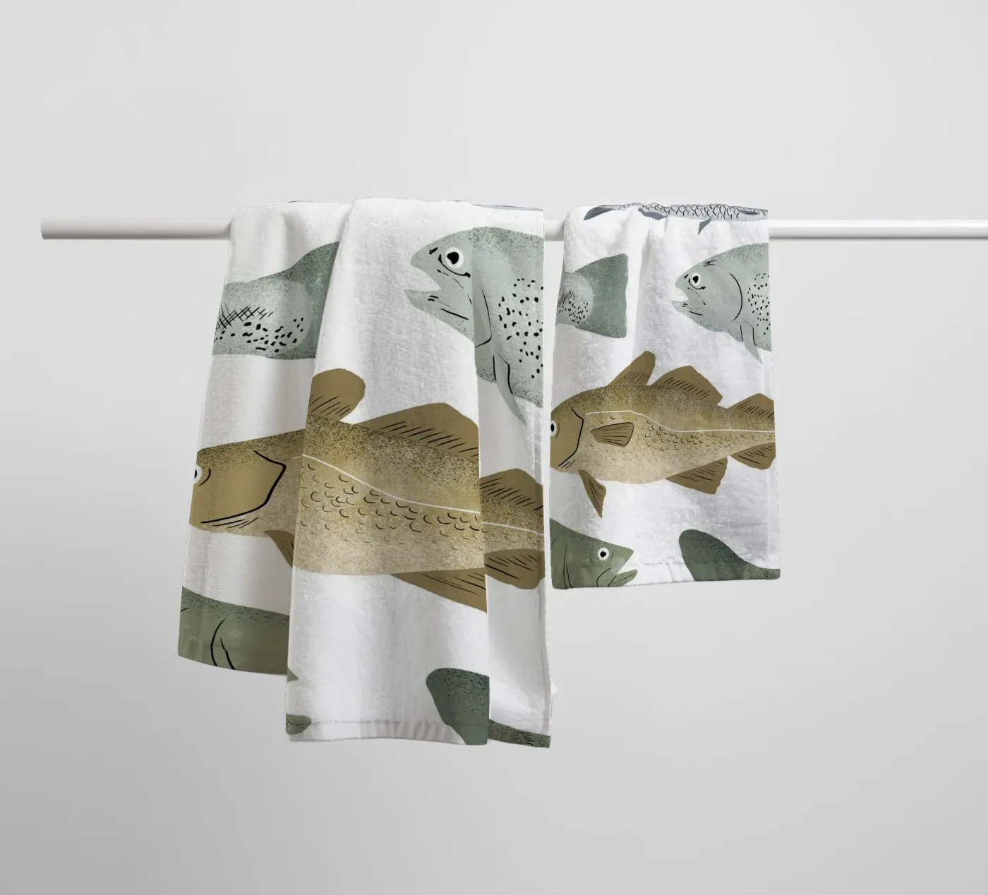 Vis badhanddoek van miriamkross