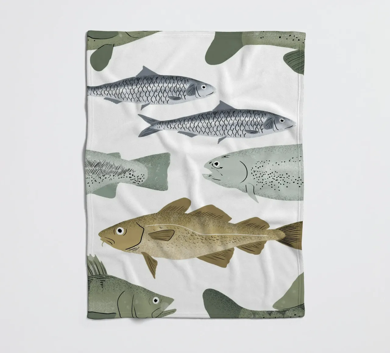 Vis fleecedeken van miriamkross