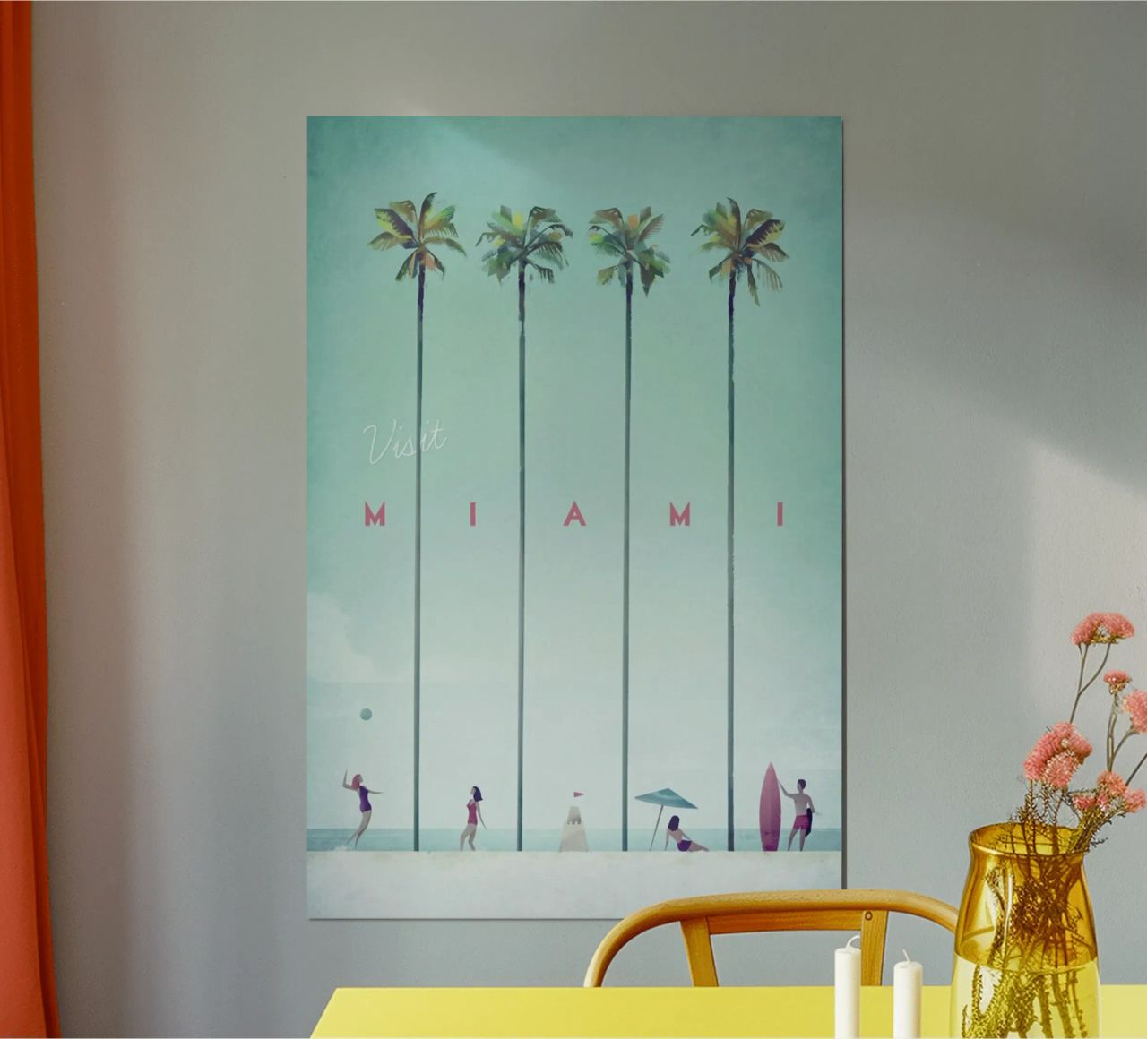 Miami Poster von Henry Rivers