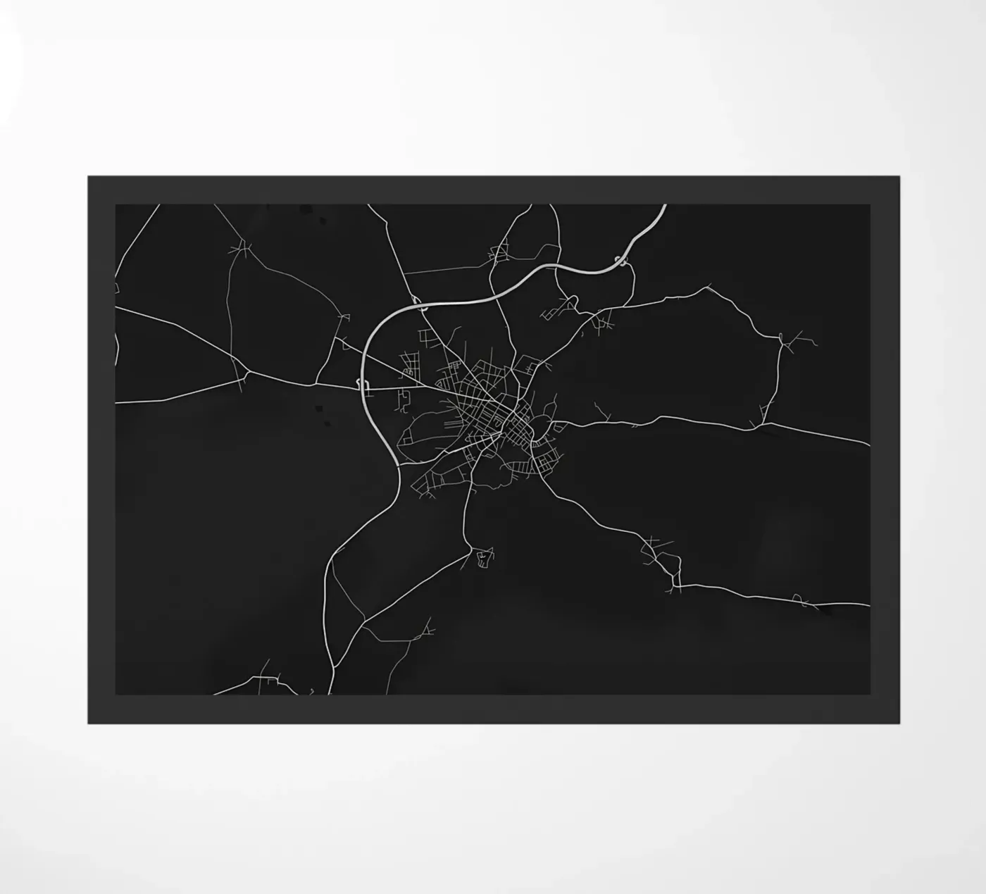 Luckenwalde DE doormat by Christopher Adams