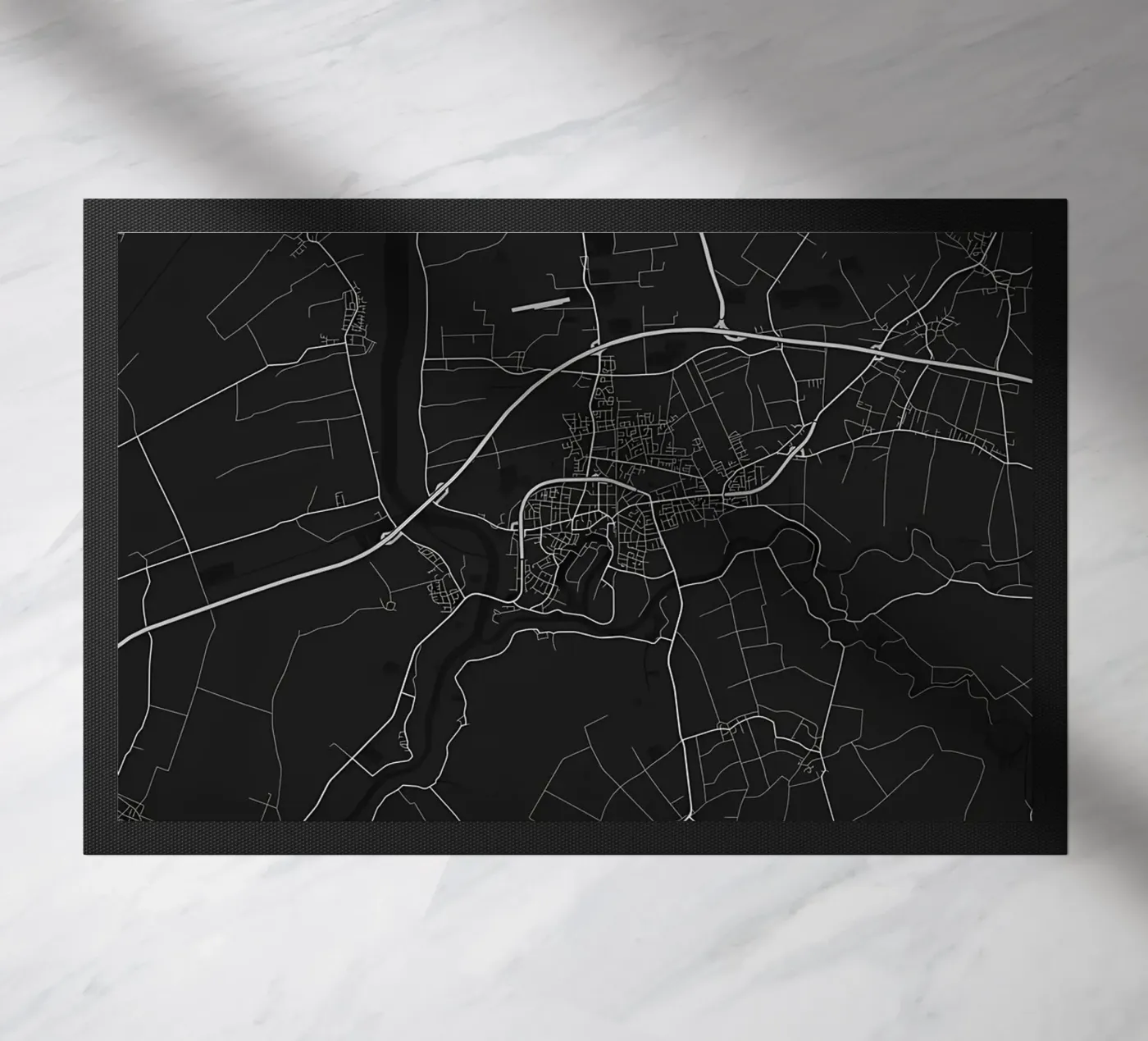 Empty EN Fußmatte von Christopher Adams