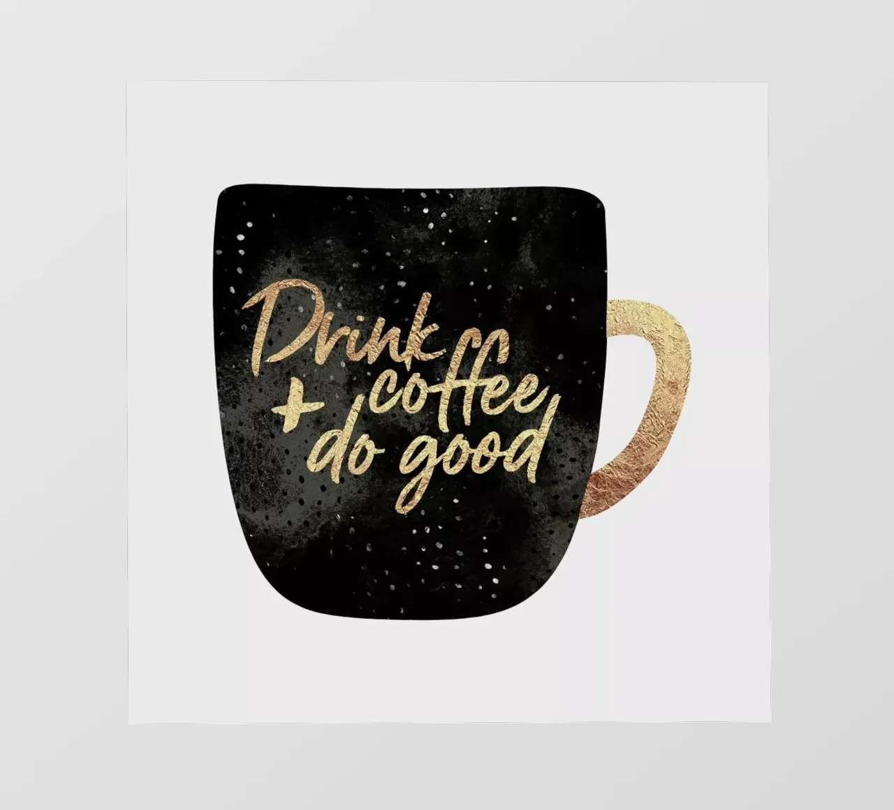 Drink Coffee and Do Good 1 pellicola backlit da Elisabeth Fredriksson