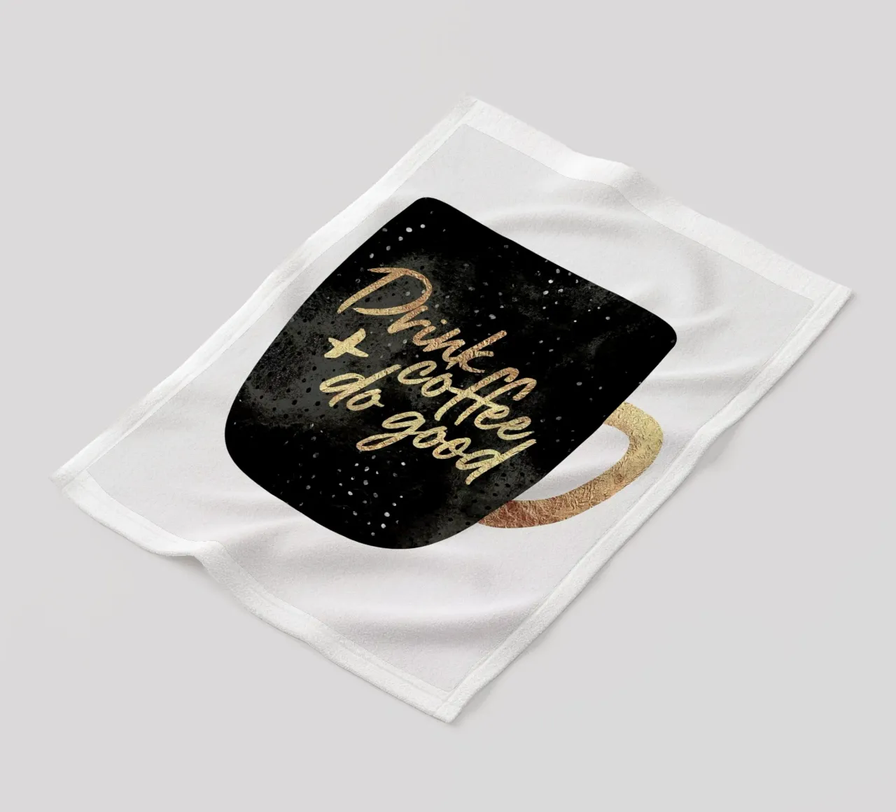 Drink Coffee and Do Good 1 coperta in pile da Elisabeth Fredriksson