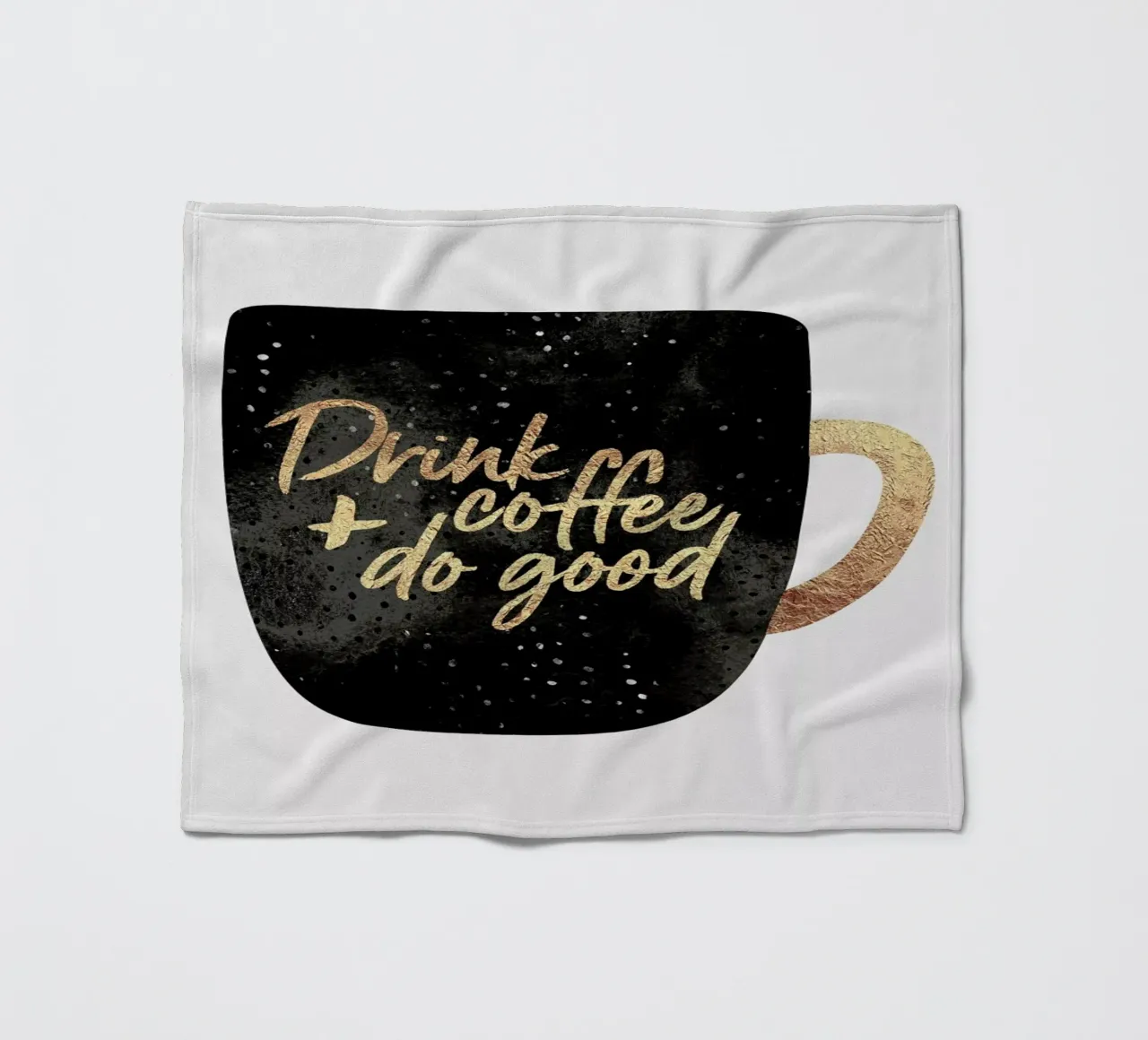 Drink Coffee and Do Good 1 coperta in pile da Elisabeth Fredriksson