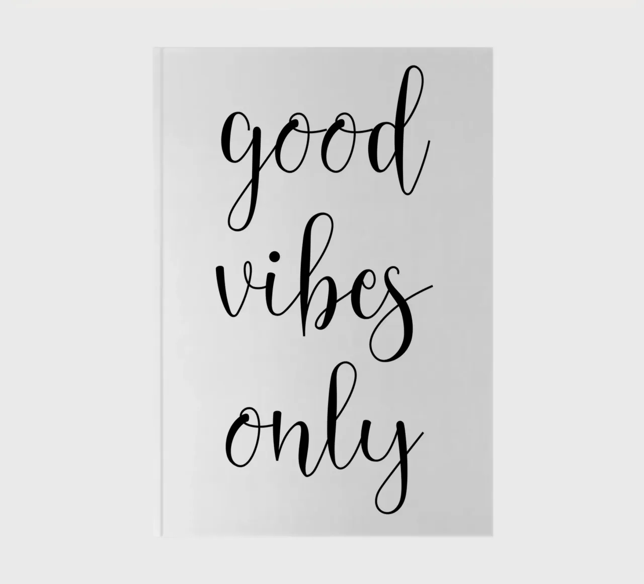 Uniquement des bonnes vibrations carnet de notes de Shark Printables
