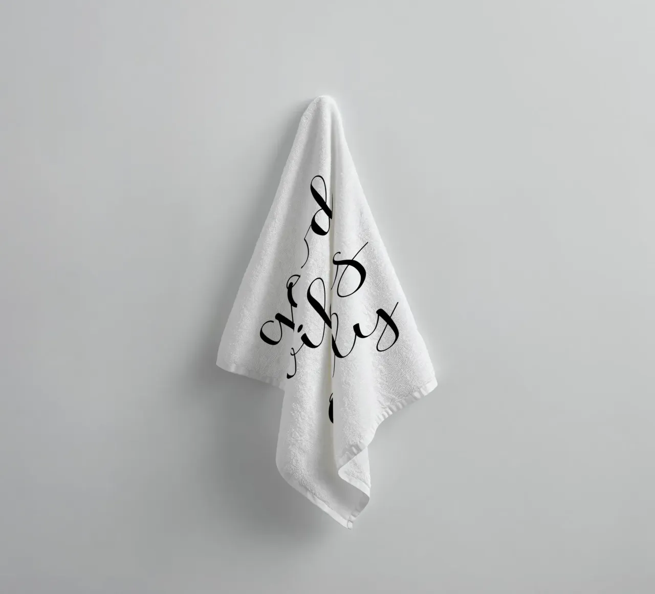Good Vibes Only towel by Shark Printables