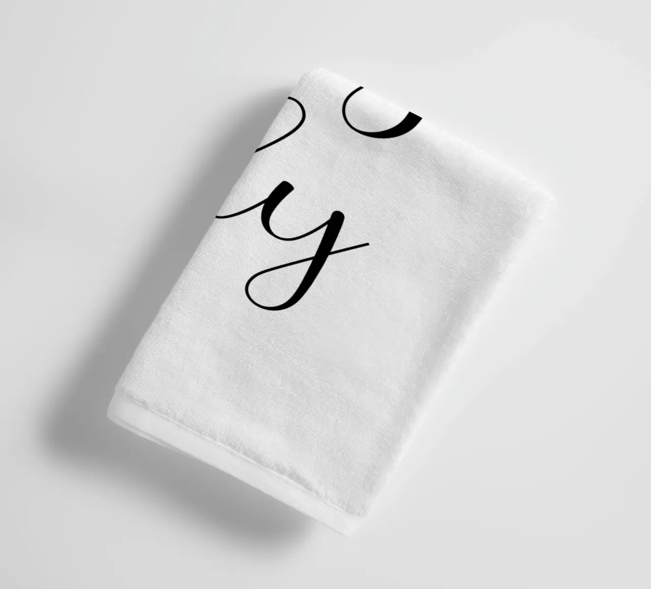 Good Vibes Only towel by Shark Printables