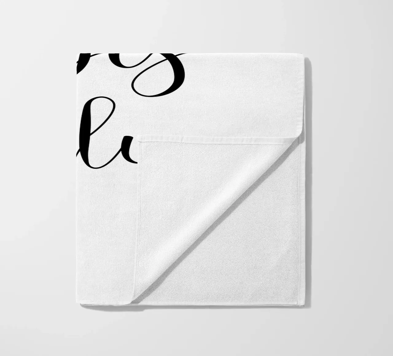Good Vibes Only beach towel by Shark Printables