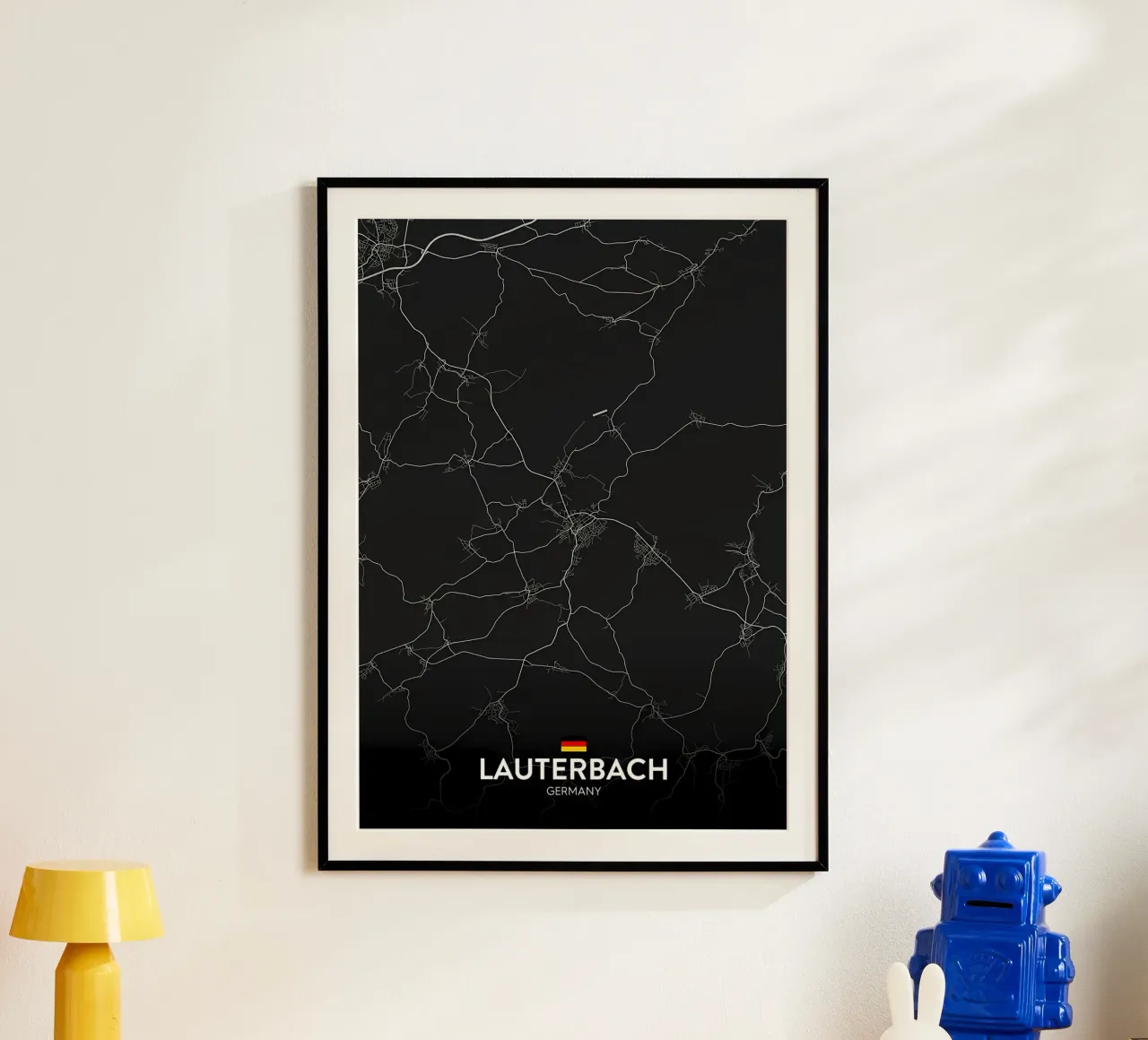 Lauterbach DE poster con telaio in plastica da Christopher Adams