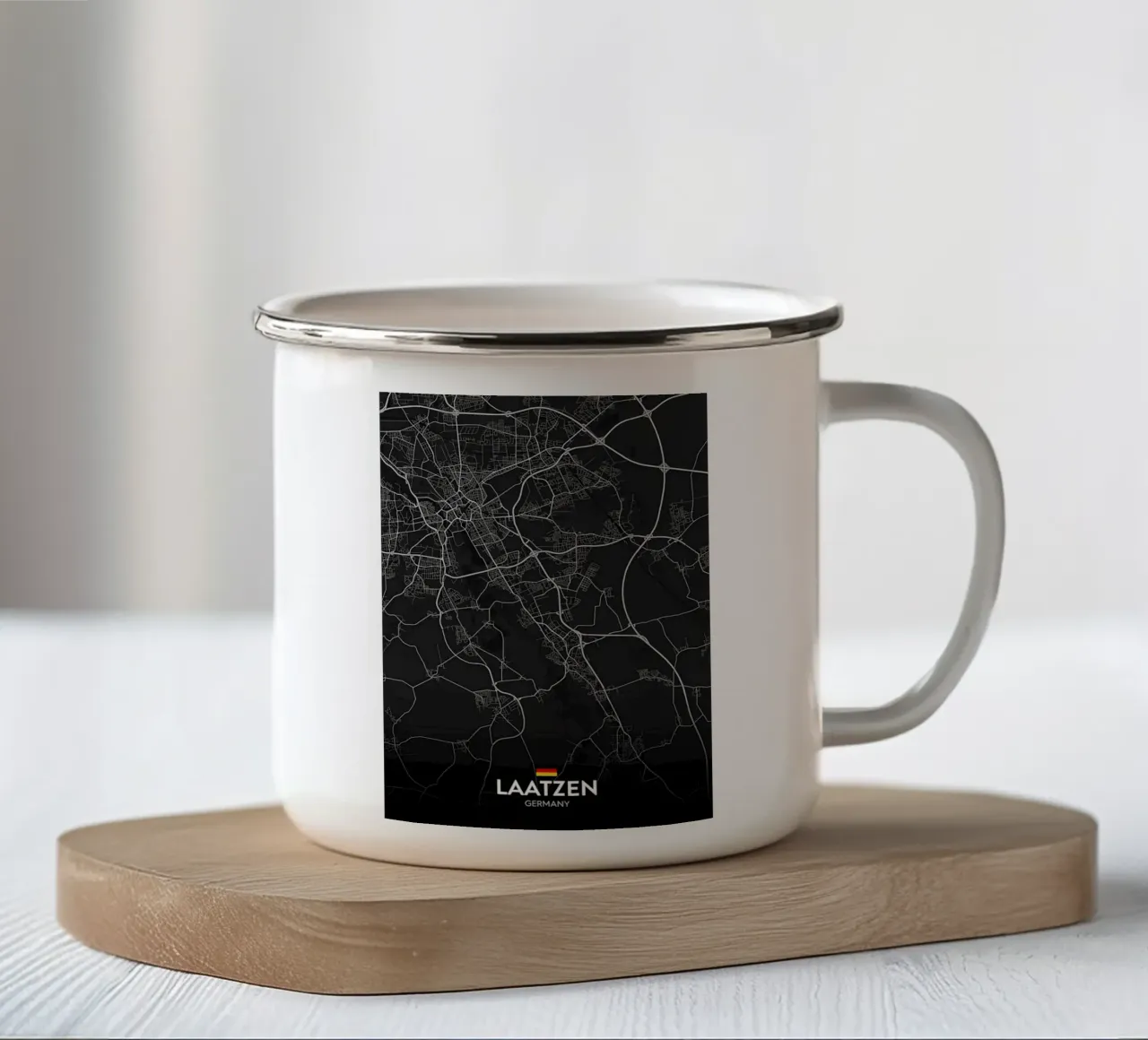 Laatzen DE tazza in smalto da Christopher Adams