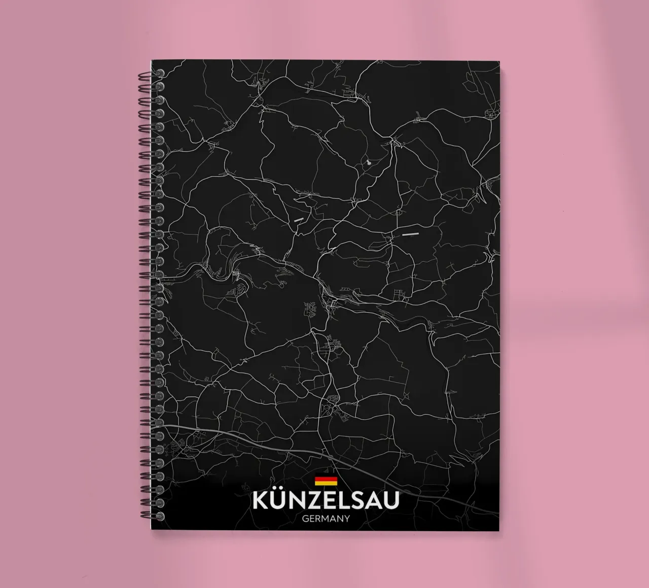 Kunzelsau DE spiral notebook by Christopher Adams