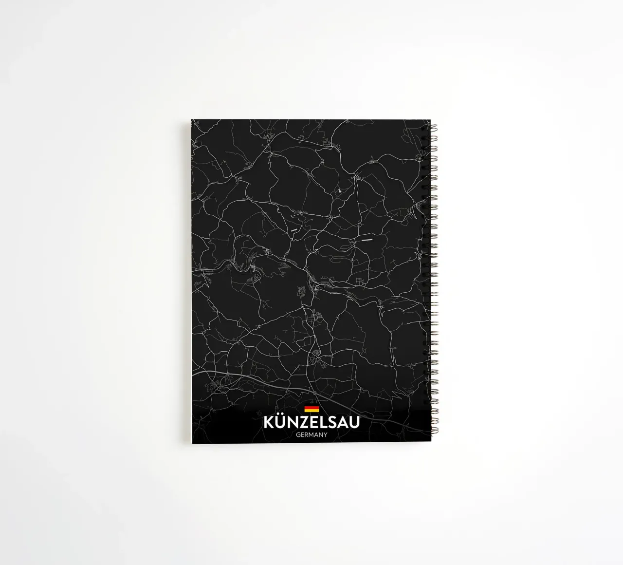 Kunzelsau DE spiral notebook by Christopher Adams