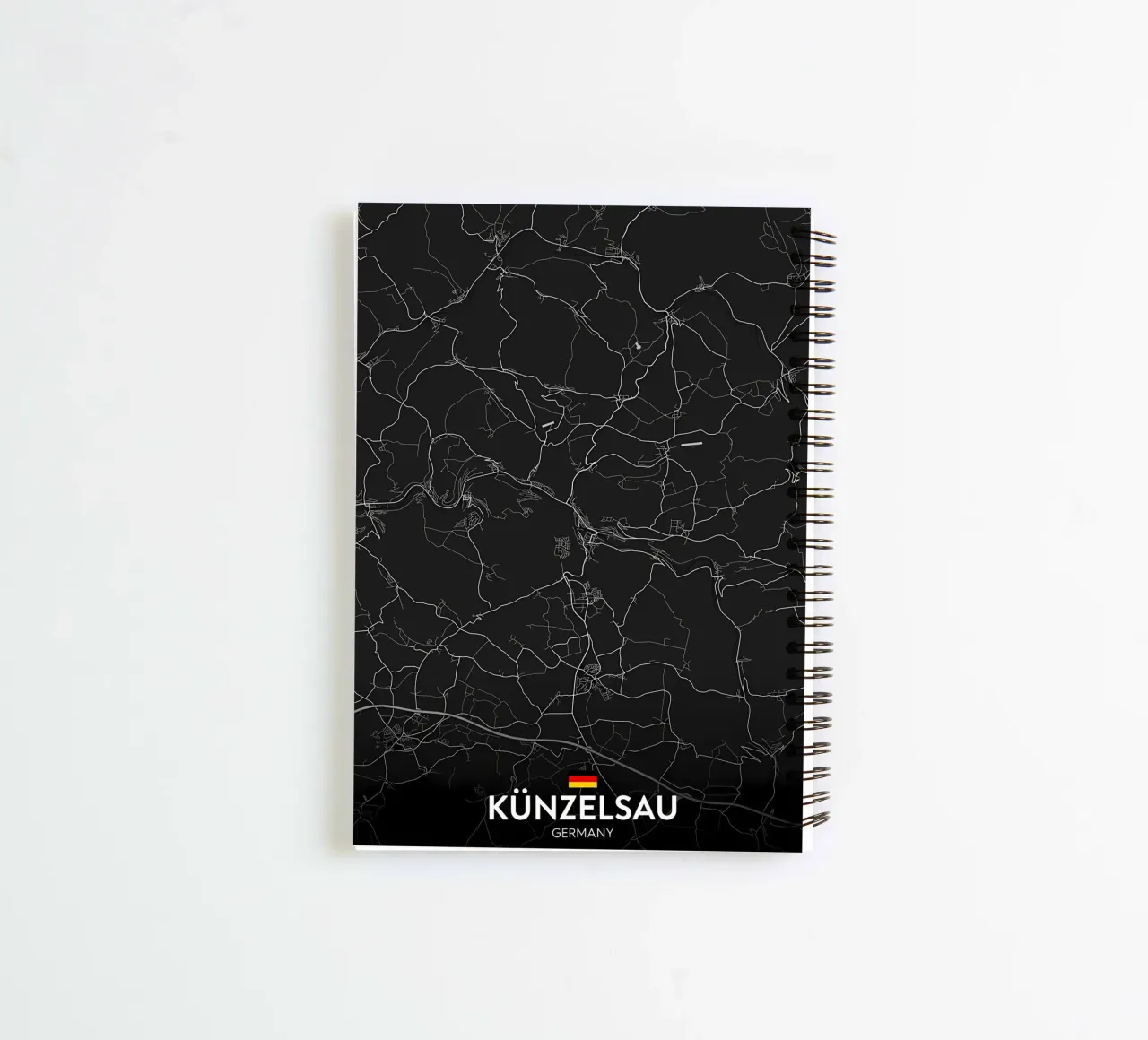 Kunzelsau DE spiral notebook by Christopher Adams