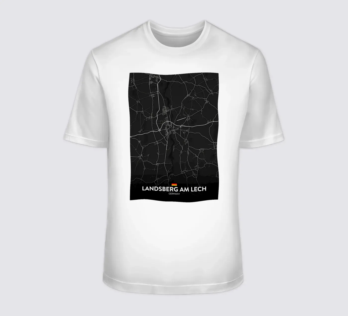 kaart t-shirt van Christopher Adams