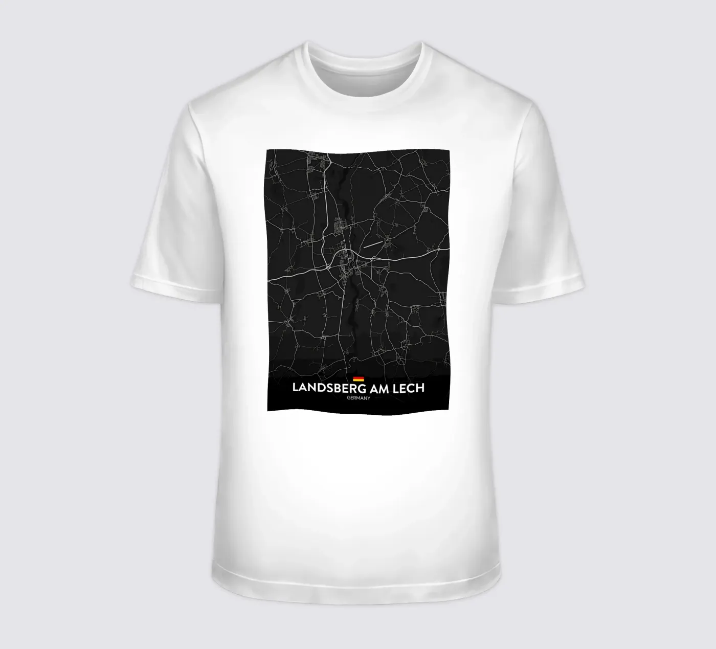 kaart t-shirt van Christopher Adams