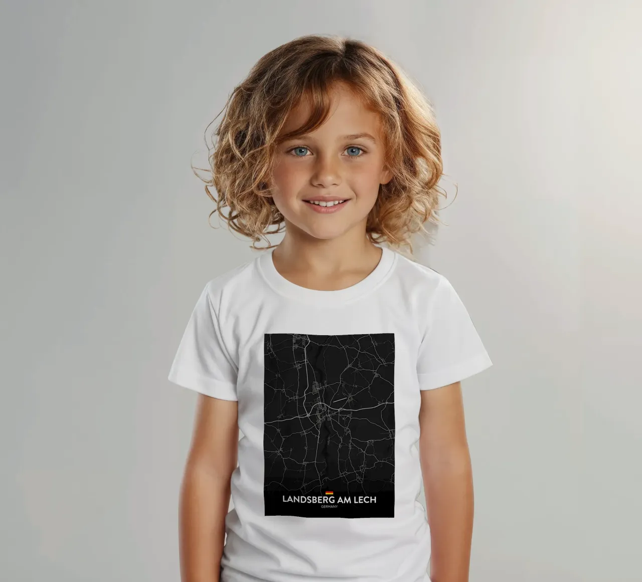 kaart kinder t-shirt van Christopher Adams