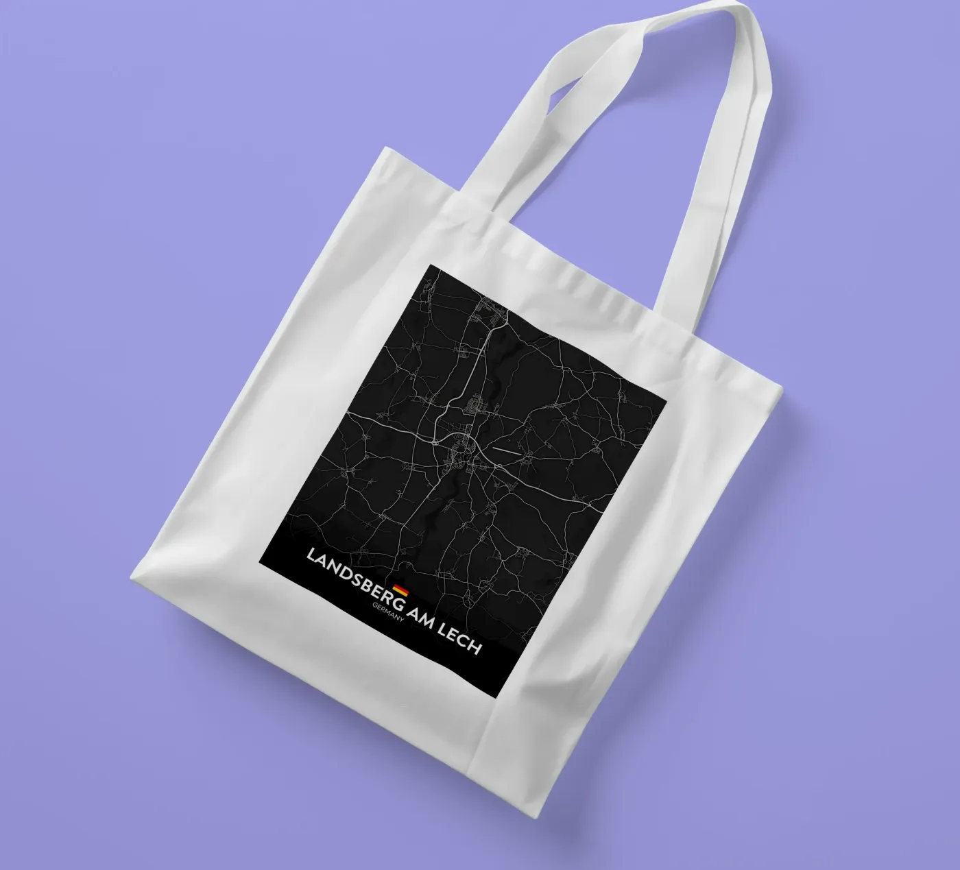 map tote bag by Christopher Adams