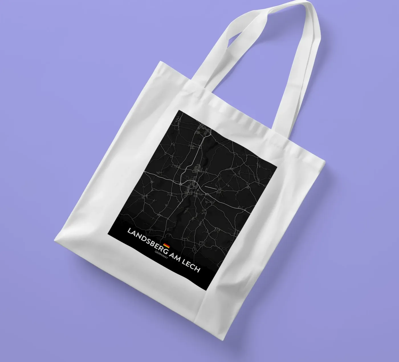 map tote bag by Christopher Adams