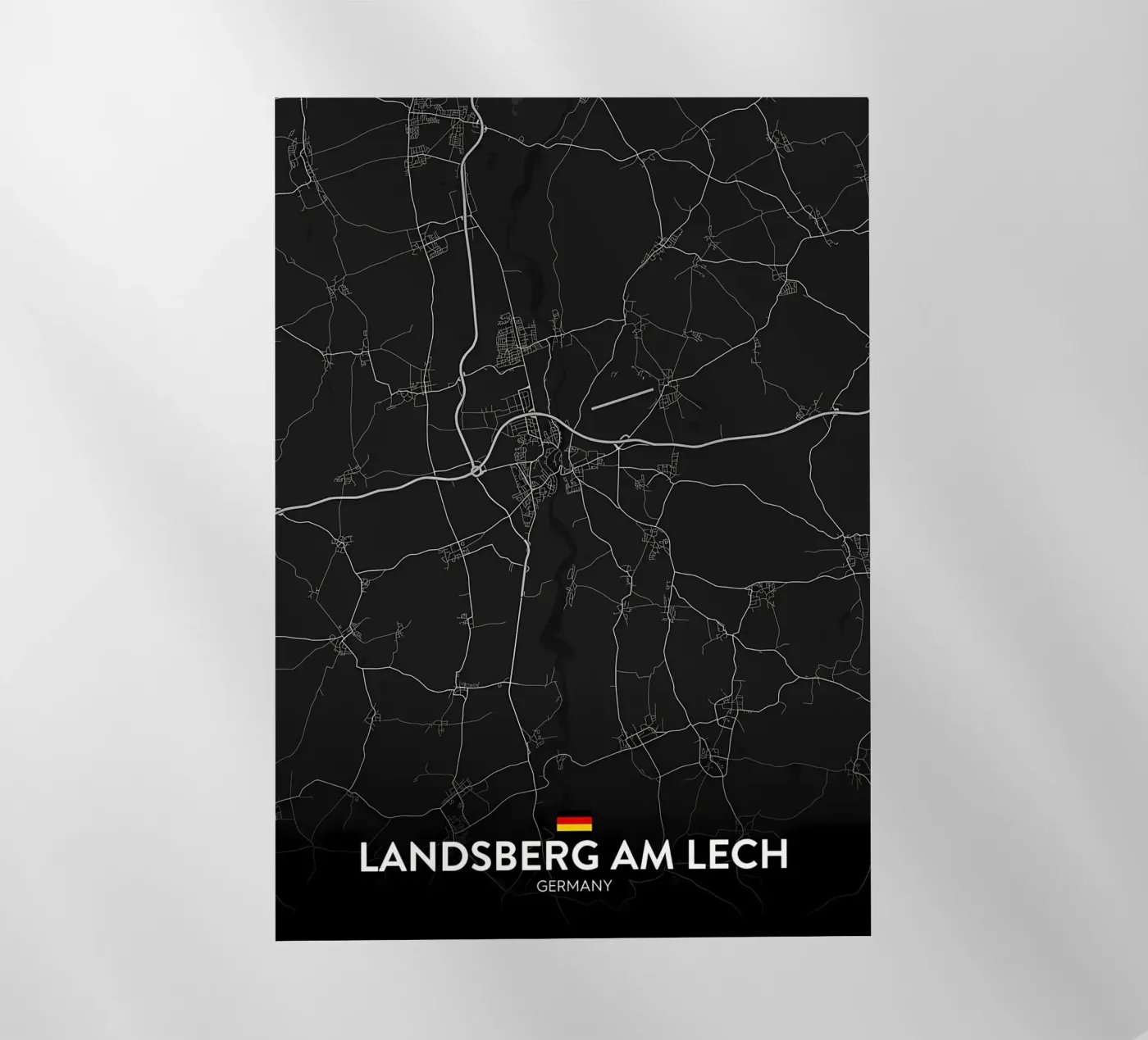 mappa pellicola backlit da Christopher Adams