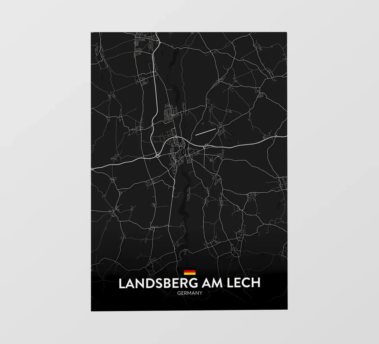 map fotobehang van Christopher Adams