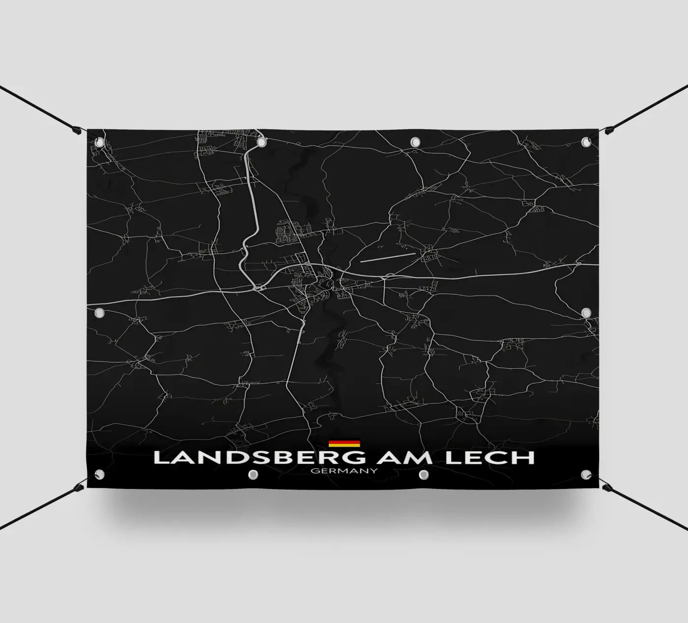 map bâche pvc de Christopher Adams