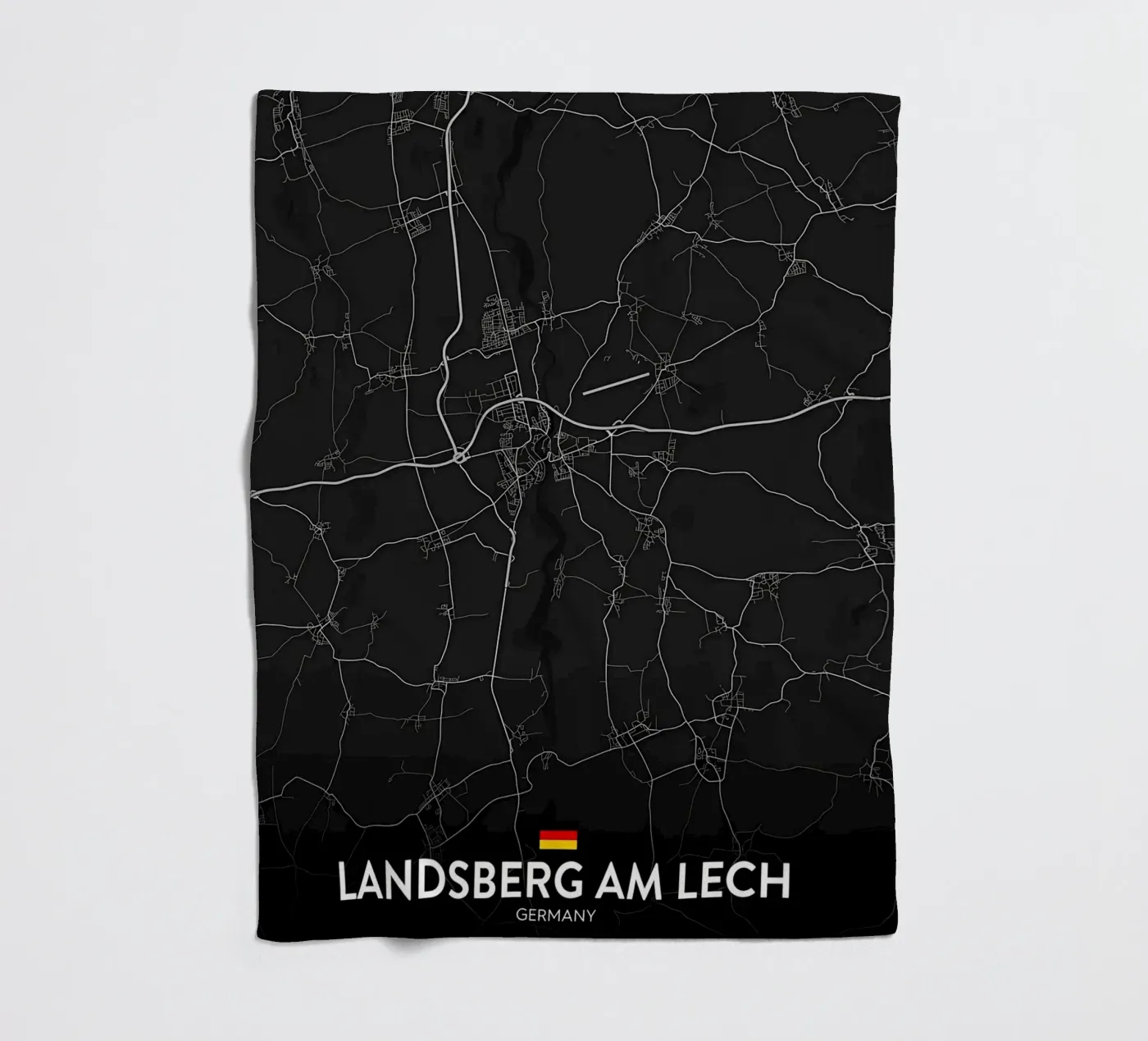 carte plaid polaire de Christopher Adams