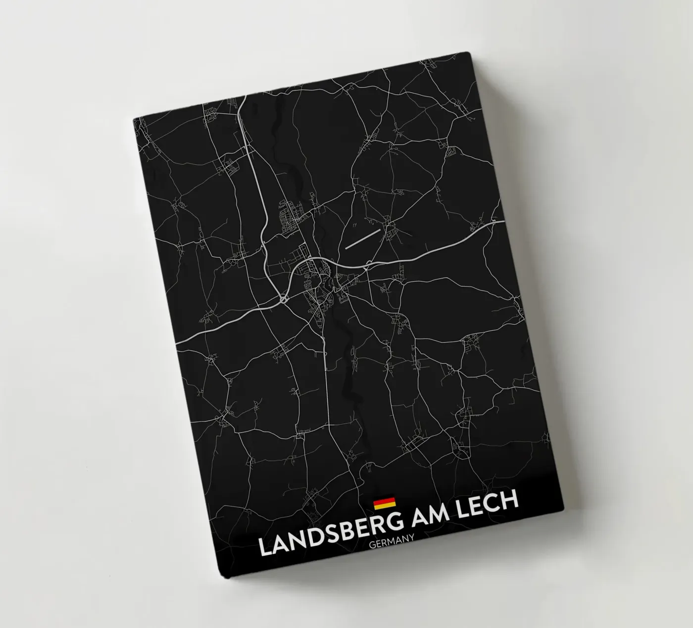 map notitieboek van Christopher Adams