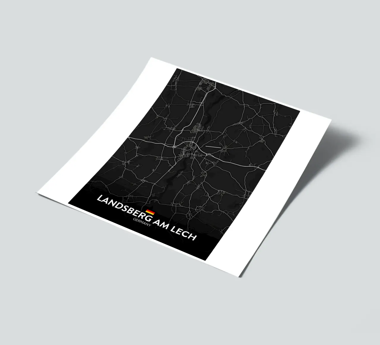 map sticker sheet by Christopher Adams