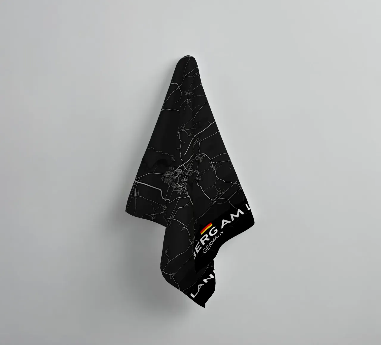 map towel by Christopher Adams