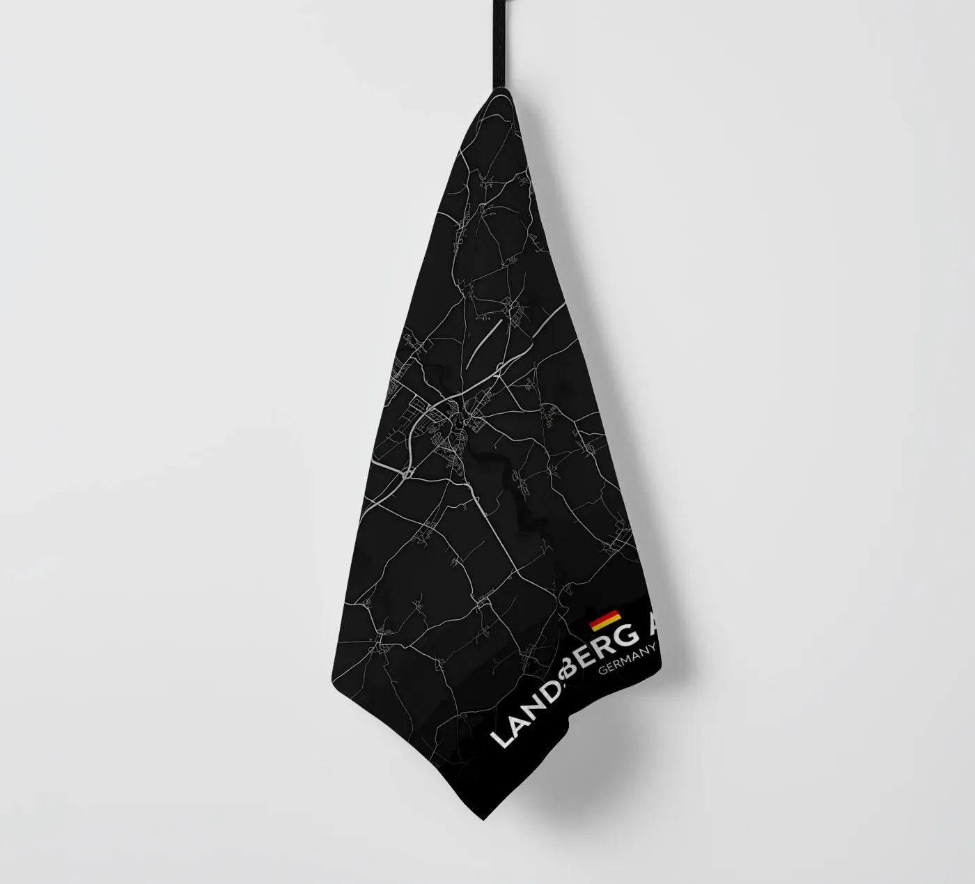 map Geschirrtuch von Christopher Adams