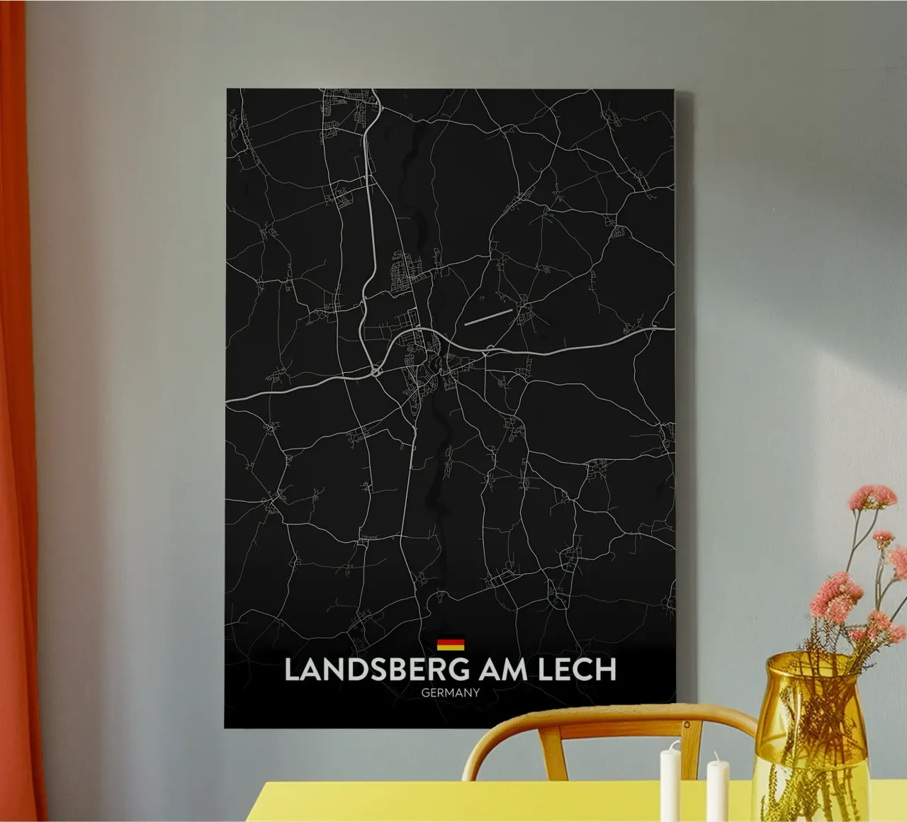 carte toile de Christopher Adams